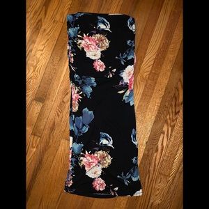 Floral Maxi Skirt